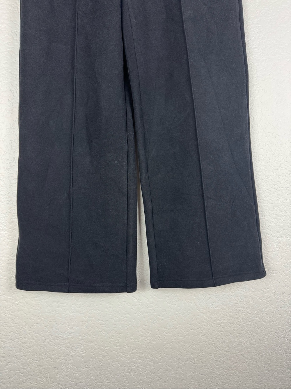 OGL FuzzLuxe Black High Waisted Straight Leg Pull on Pant - Picture 6 of 15